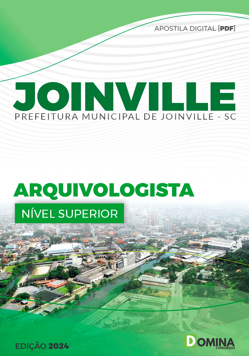 Apostila Pref Joinville SC 2024 Arquivologista