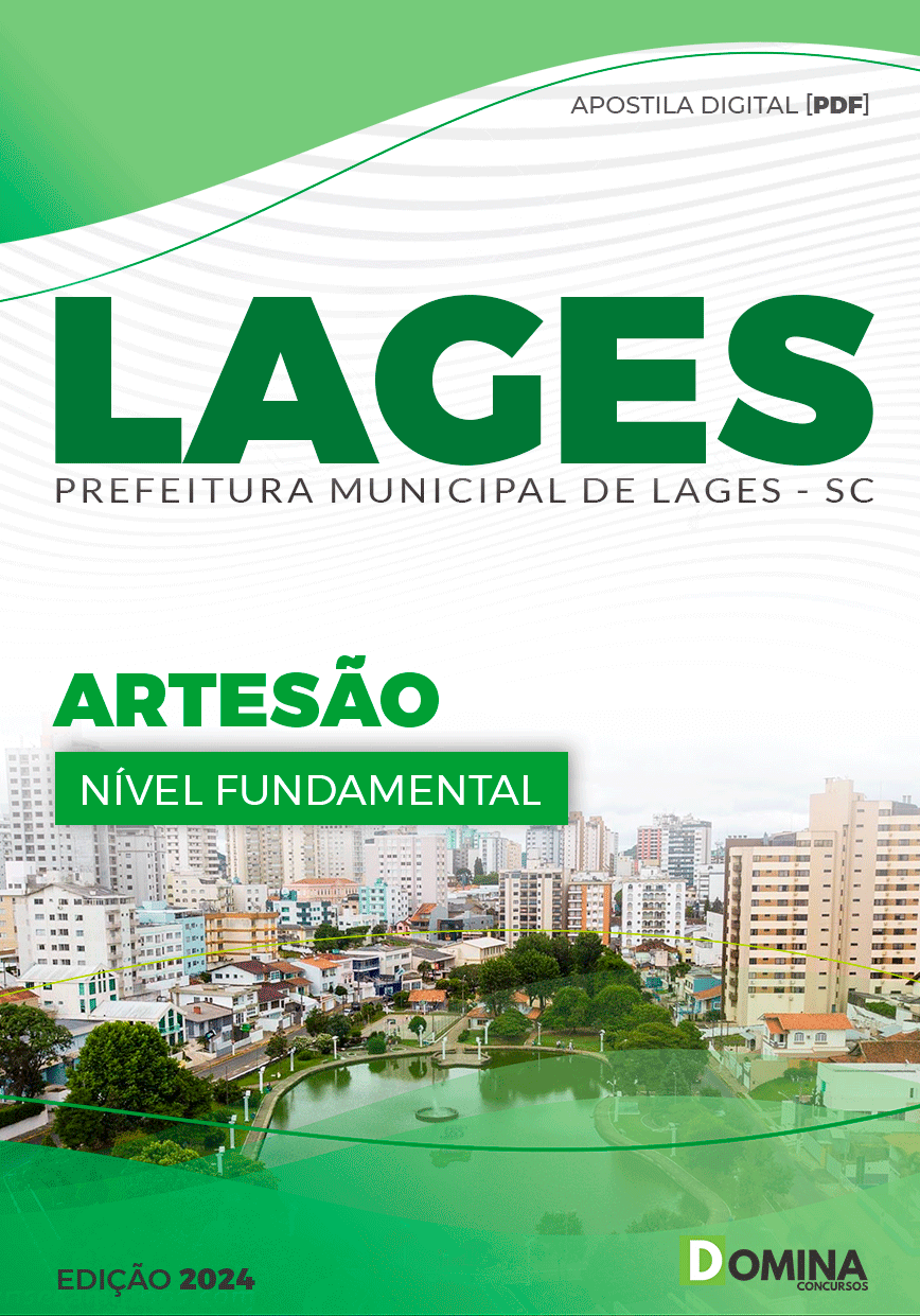 Apostila Pref Lages SC 2024 Artesão