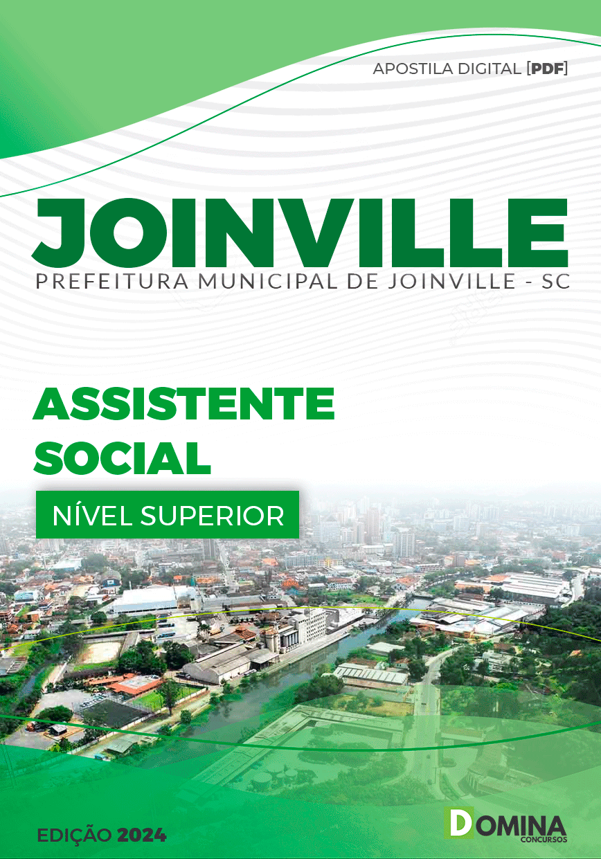 Apostila Pref Joinville SC 2024 Assistente Social