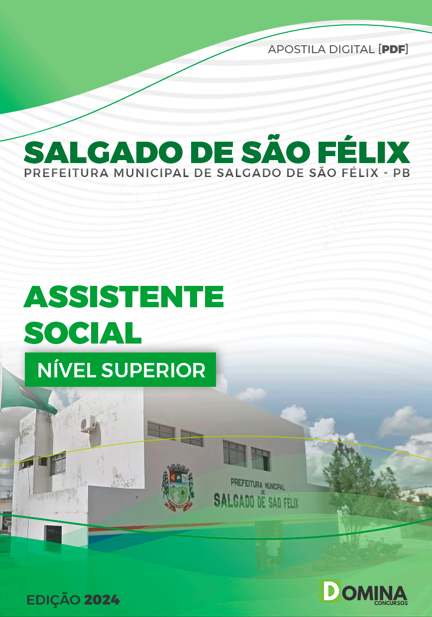 Apostila Pref Salgado de São Félix PB 2024 Assistente Social