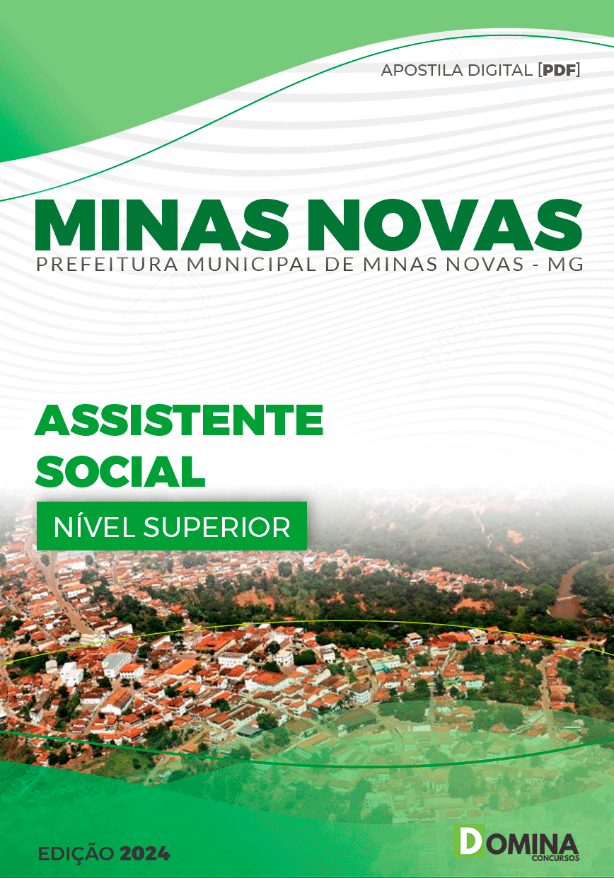 Apostila Pref Minas Novas MG 2024 Assistente Social
