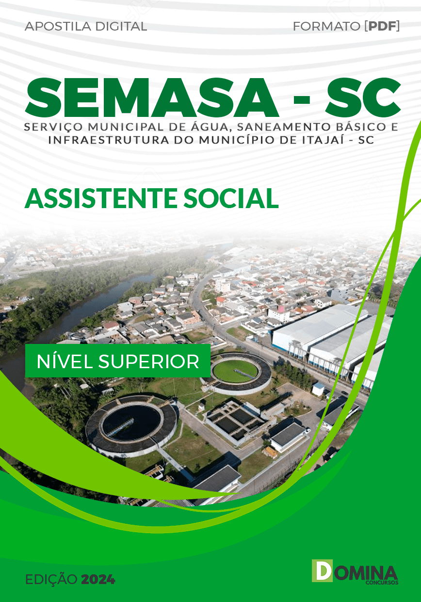 Apostila SEMASA Itajaí SC 2024 Assistente Social