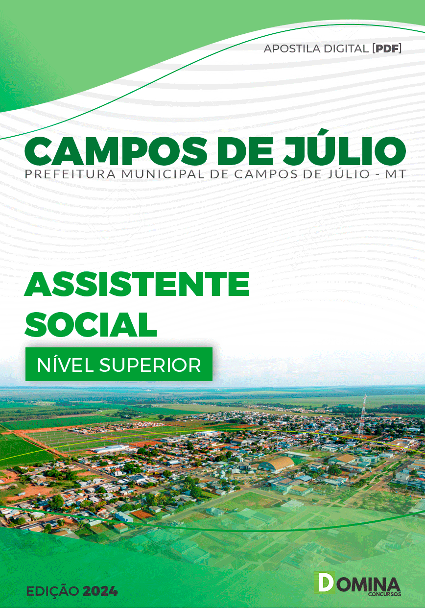 Apostila Pref Campos de Júlio MT 2024 Assistente Social