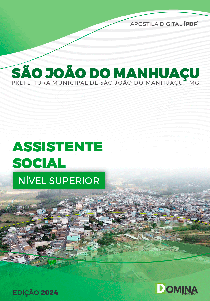 Apostila Pref São João do Manhuaçu MG 2024 Assistente Social