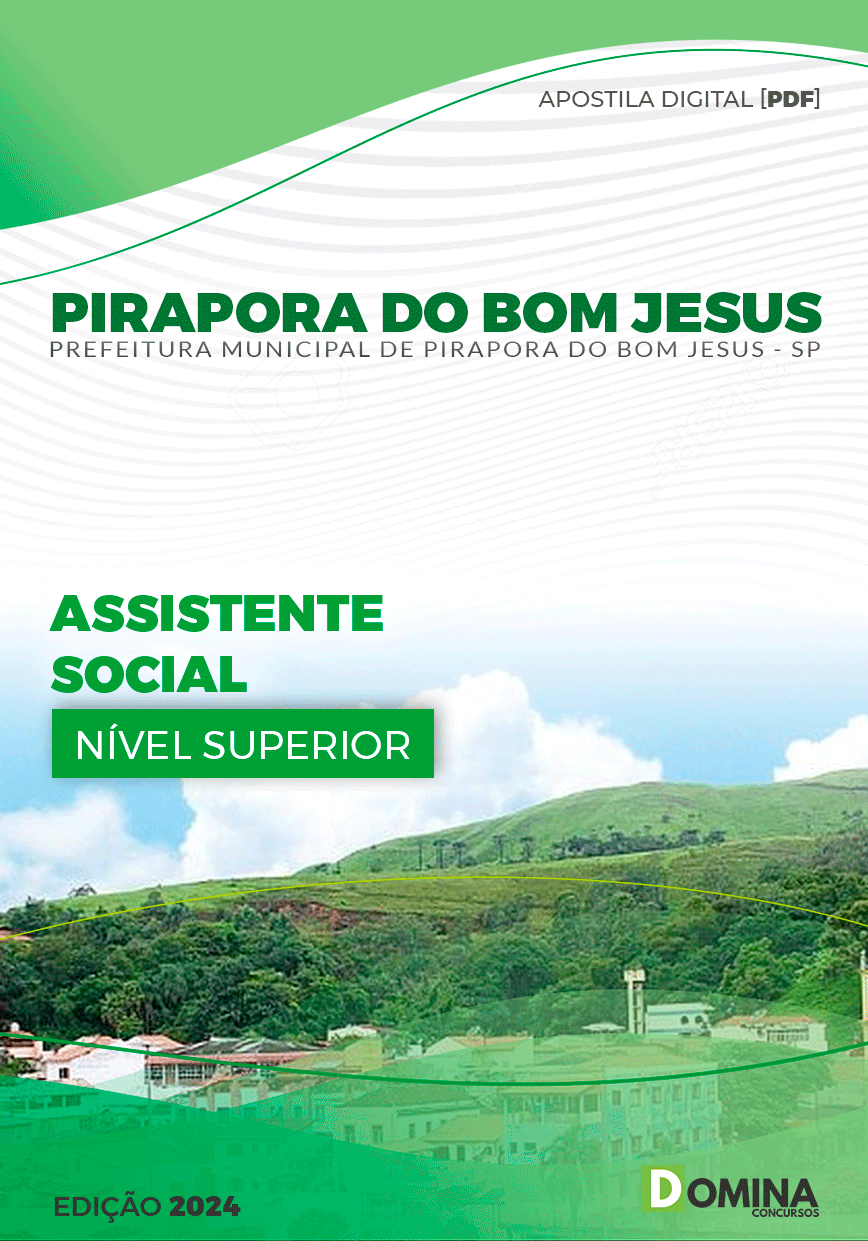 Apostila Pref Pirapora do Bom Jesus SP 2024 Assistente Social