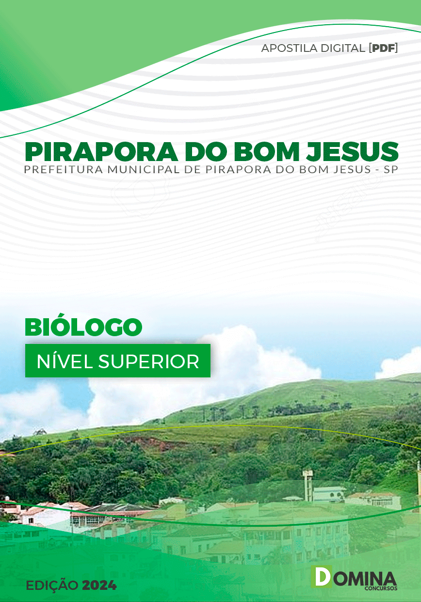 Apostila Pref Pirapora do Bom Jesus SP 2024 Biólogo