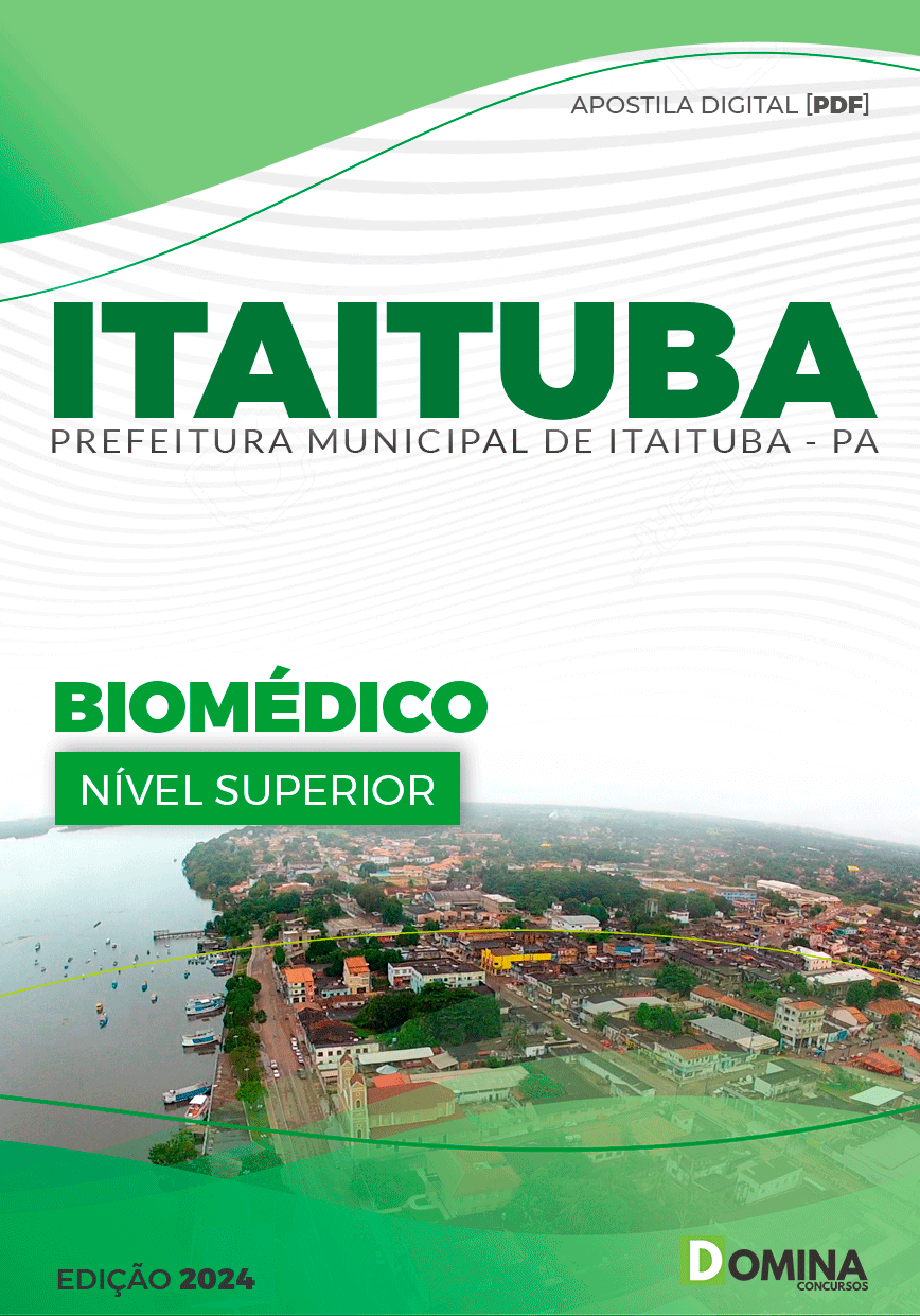 Apostila Pref Itaituba PA 2024 Biomédico