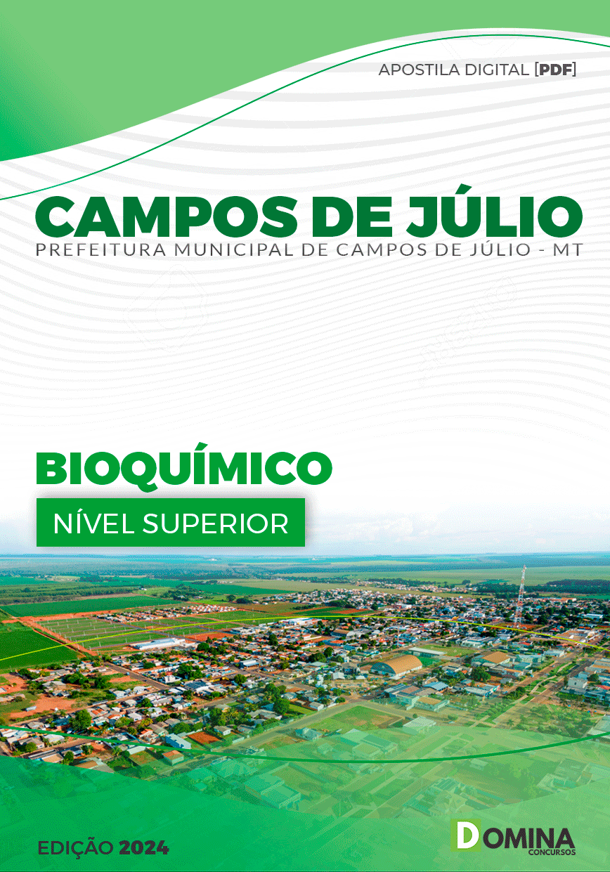Apostila Pref Campos de Júlio MT 2024 Bioquímico