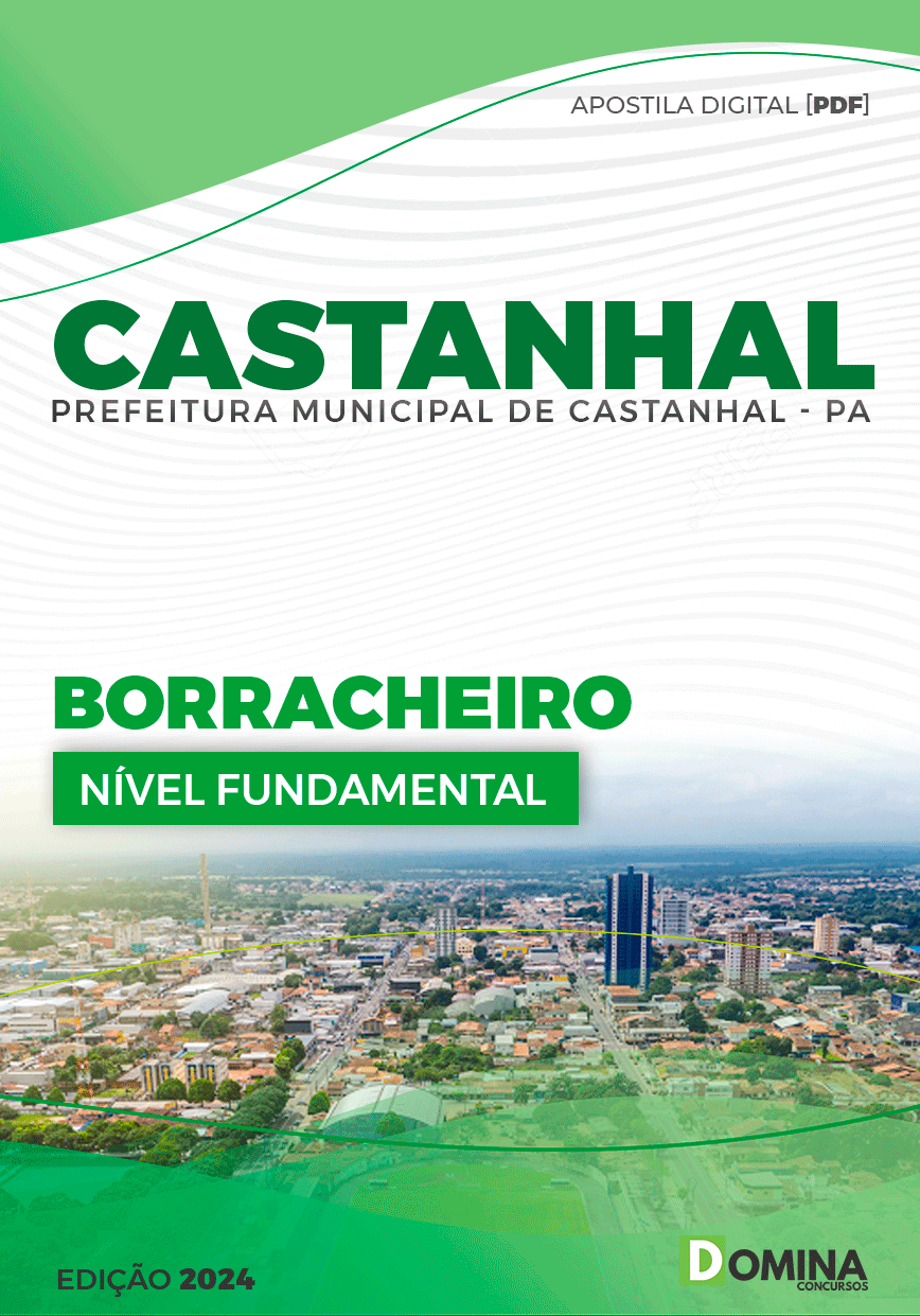 Apostila Pref Castanhal PA 2024 Borracheiro