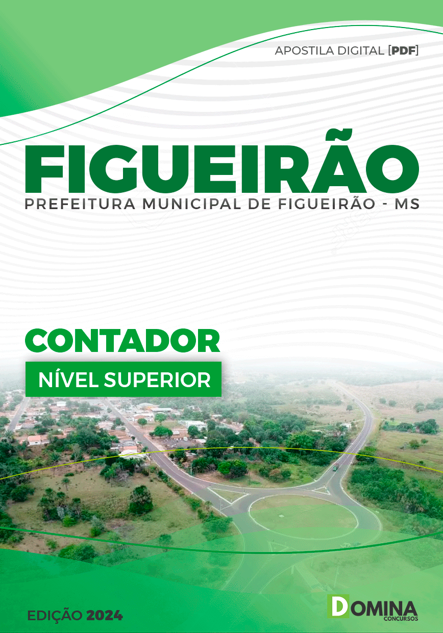 Apostila Pref Figueirão MS 2024 Contador