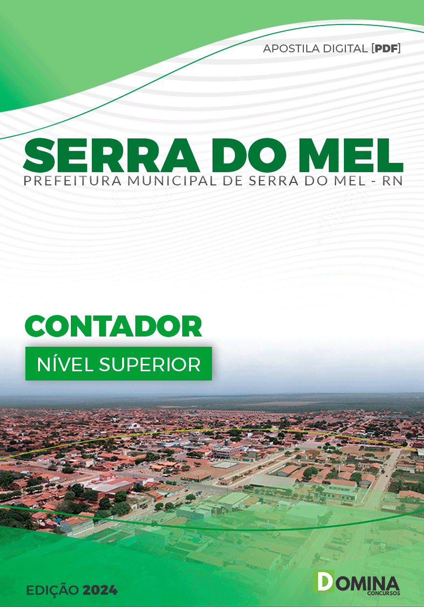 Apostila Pref Serra do Mel RN 2024 Contador