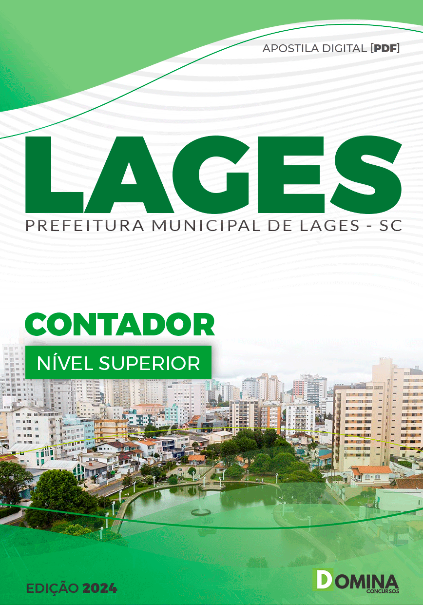 Apostila Prefeitura Lages SC 2024 Contador