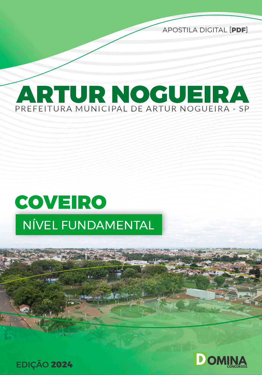 Apostila Pref Artur Nogueira SP 2024 Coveiro