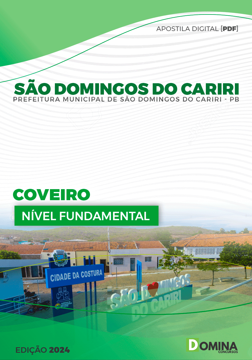 Pref São Domingos Cariri PB 2024 Coveiro