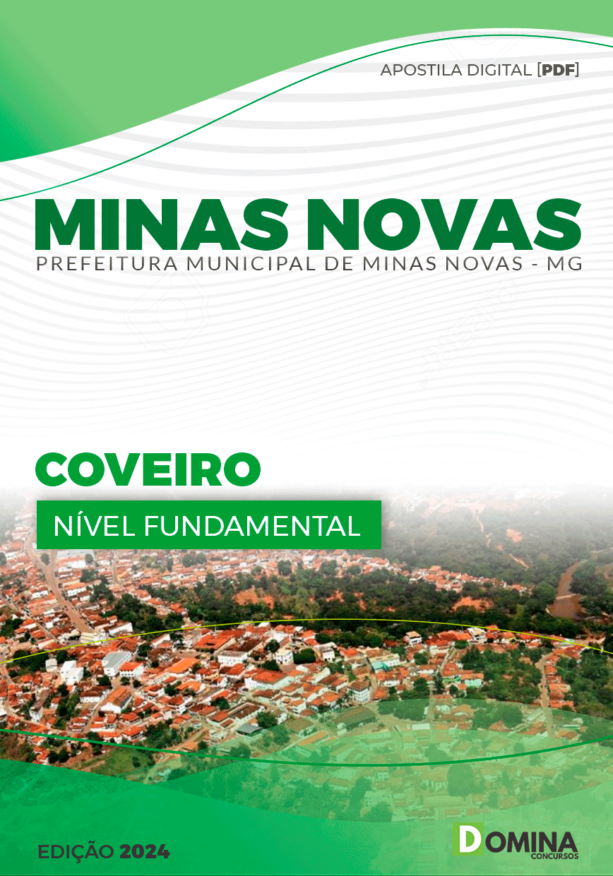 Apostila Pref Minas Novas MG 2024 Coveiro