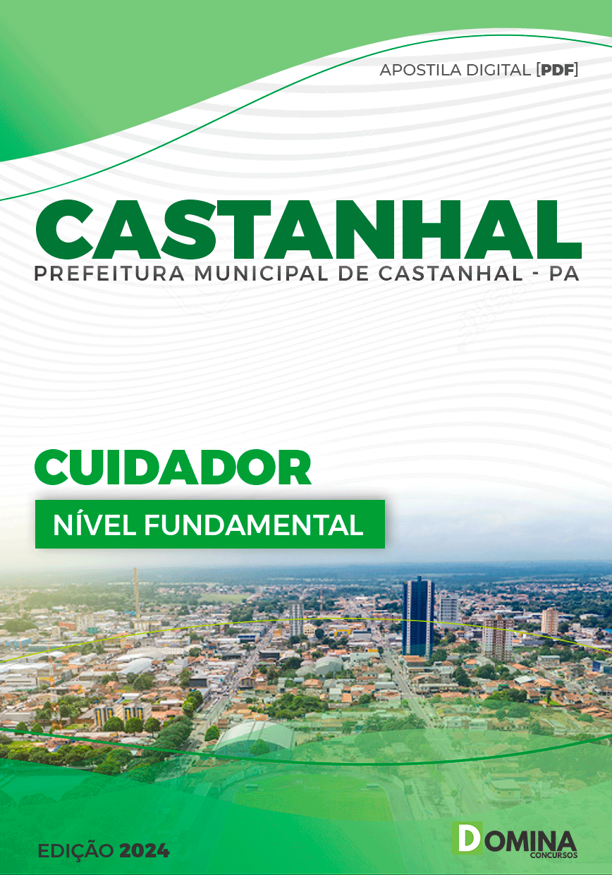 Apostila Pref Castanhal PA 2024 Cuidador