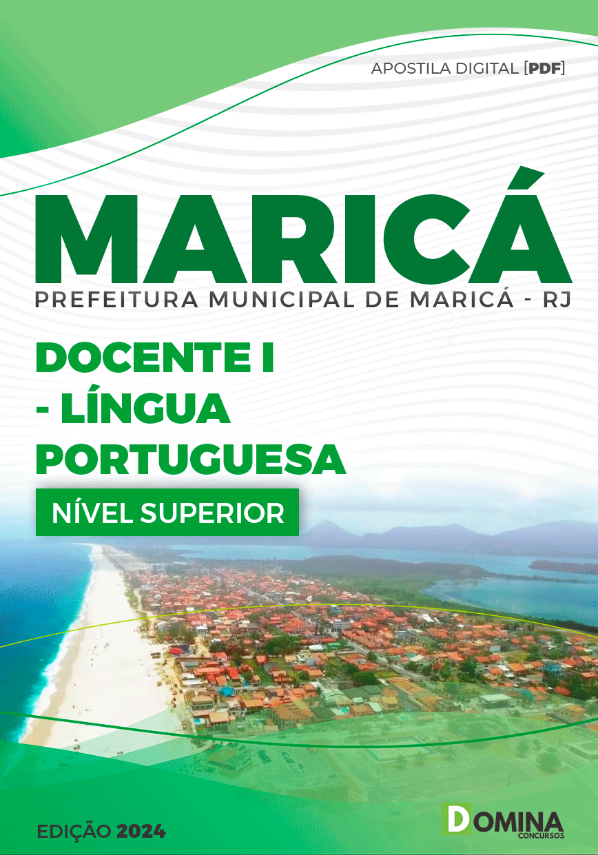 Apostila Pref Maricá RJ 2024 Docente I Língua Portuguesa