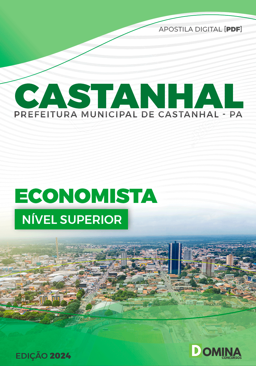 Apostila Pref Castanhal PA 2024 Economista