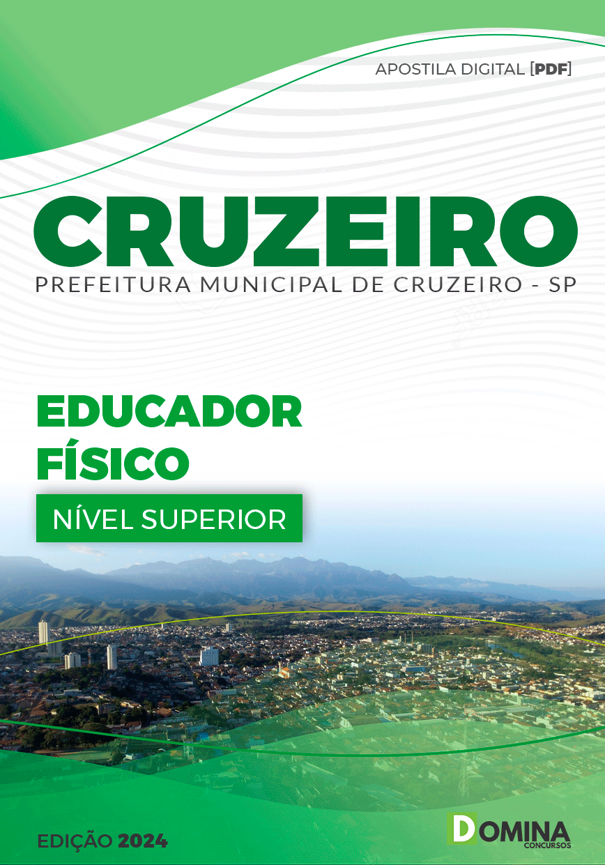 Apostila Pref Cruzeiro SP 2024 Educador Físico