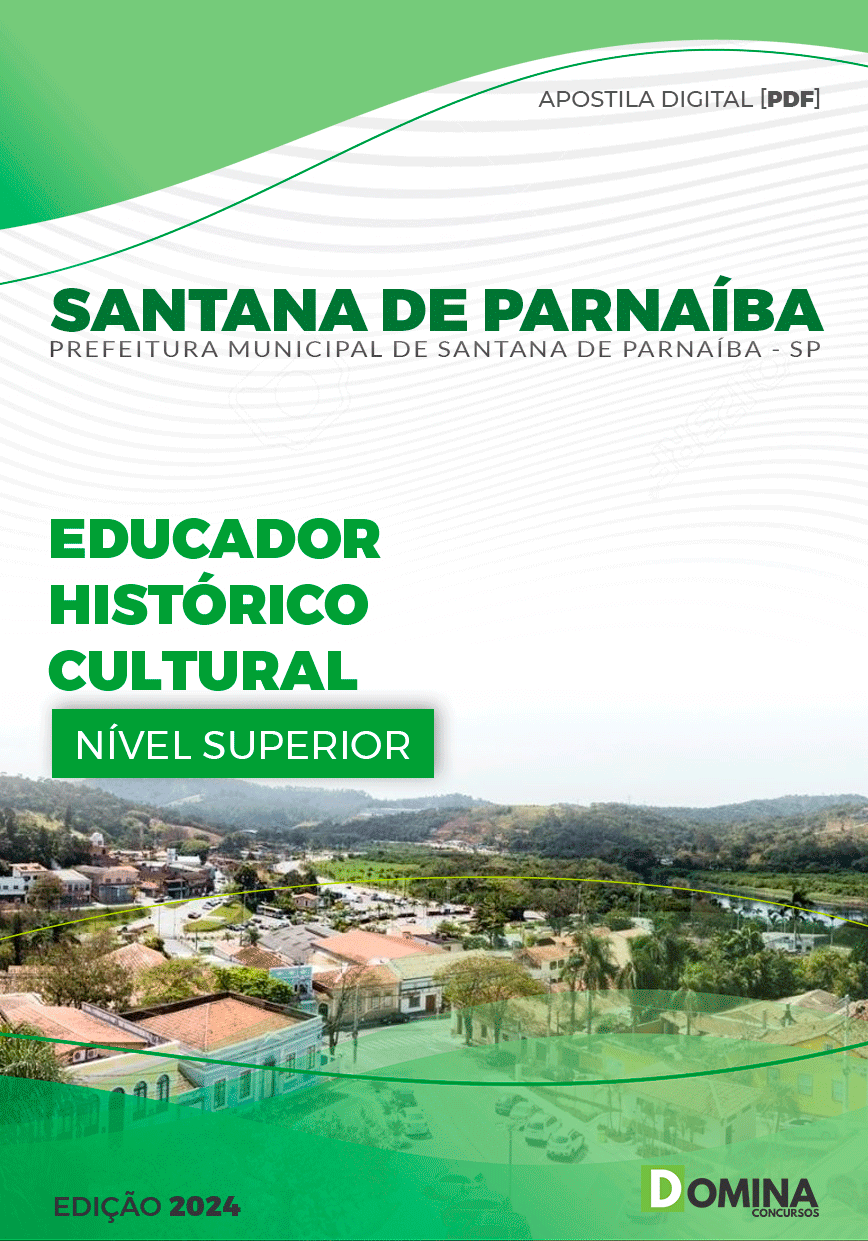 Pref Santana de Parnaíba SP 2024 Educador Histórico Cultural