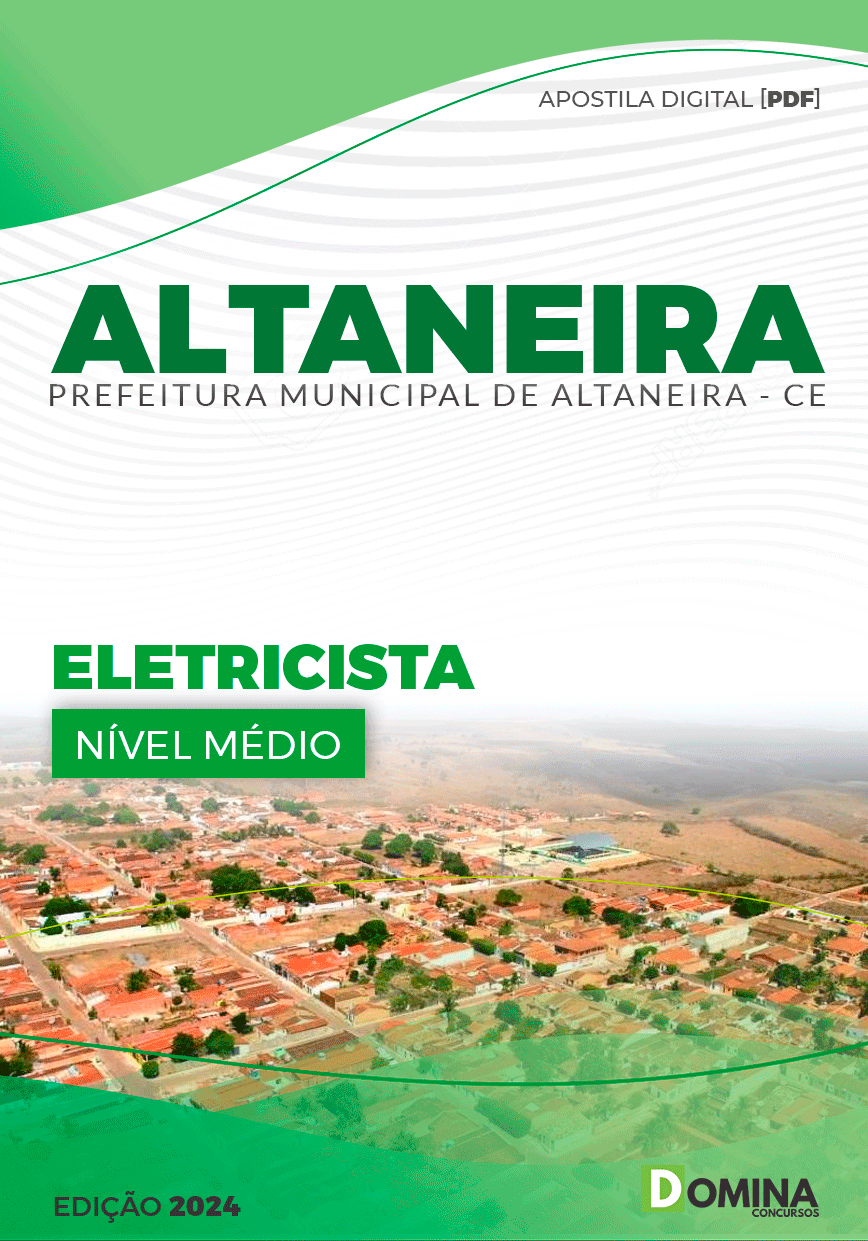 Apostila Pref Altaneira CE 2024 Eletricista