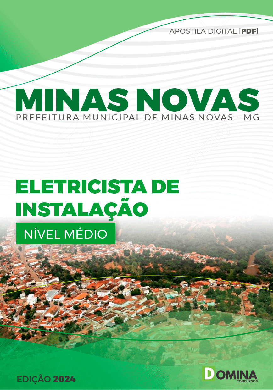 Apostila Pref Minas Novas MG 2024 Eletricista Instalação