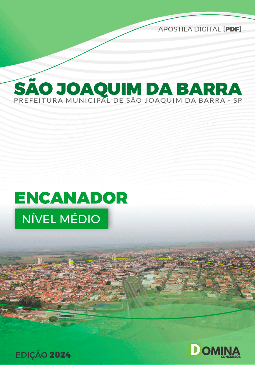 Apostila Pref São Joaquim da Barra SP 2024 Encanador