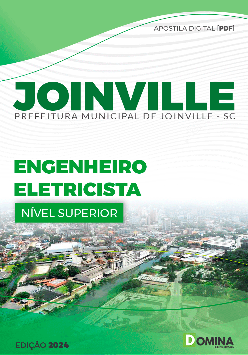 Apostila Pref Joinville SC 2024 Engenheiro Eletricista