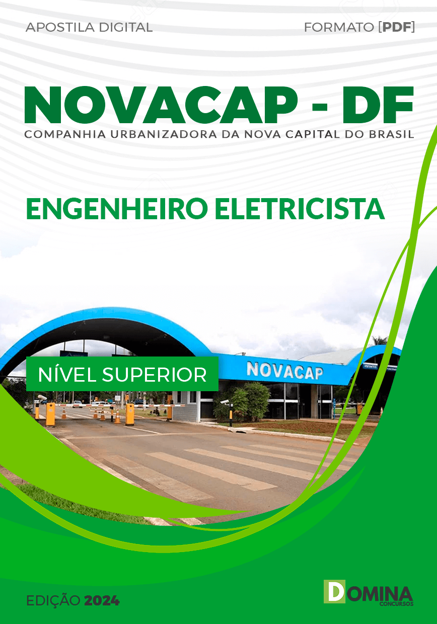 Apostila NOVACAP DF 2024 Engenheiro Eletricista