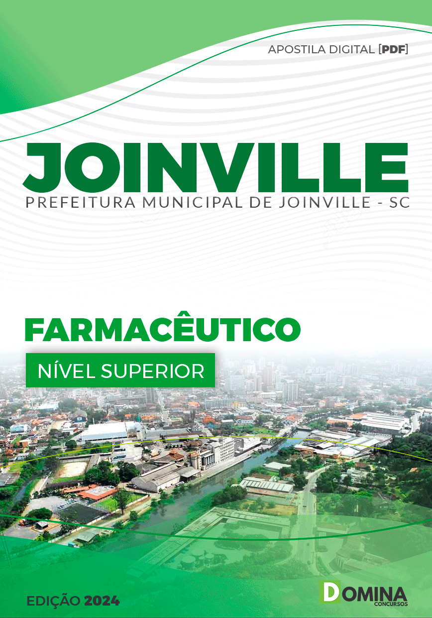 Apostila Pref Joinville SC 2024 Farmacêutico