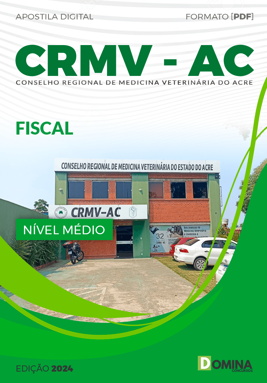 Apostila Concurso CRMV AC 2024 Fiscal
