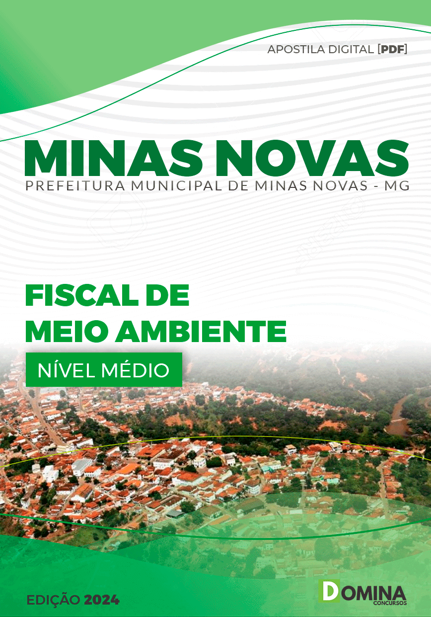 Apostila Pref Minas Novas MG 2024 Fiscal Meio Ambiente