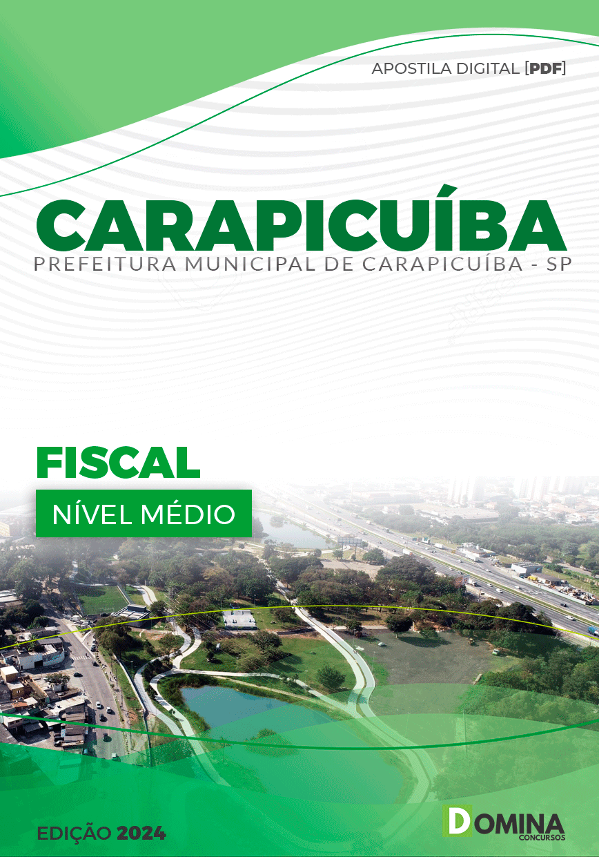 Apostila Pref Carapicuíba SP 2024 Fiscal