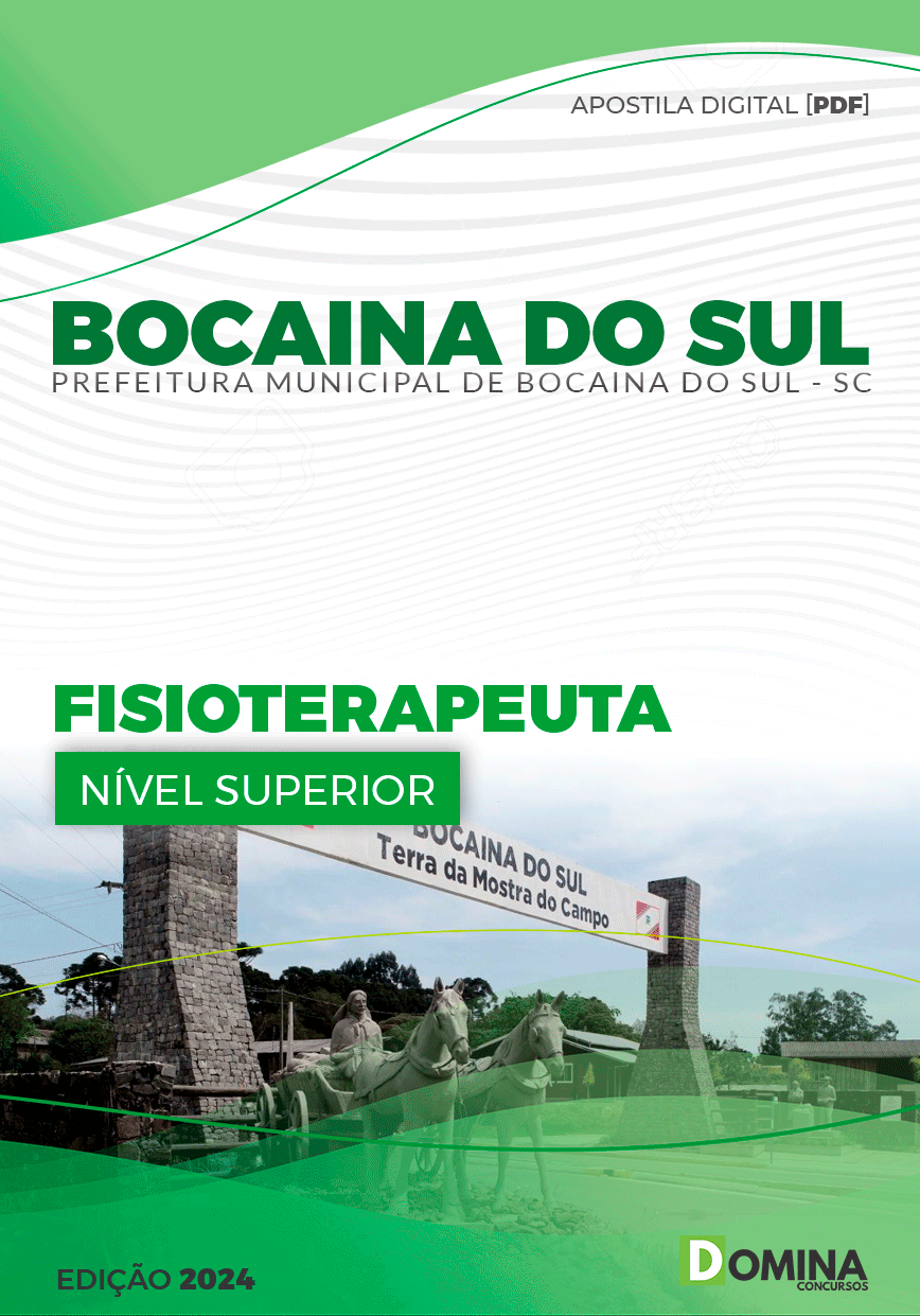Apostila Pref Bocaina Do Sul SC 2024 Fisioterapeuta