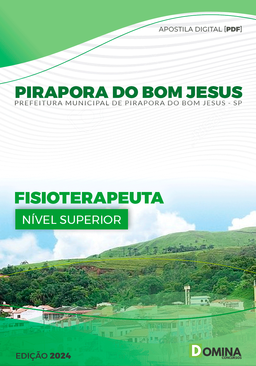 Apostila Pref Pirapora do Bom Jesus SP 2024 Fisioterapeuta