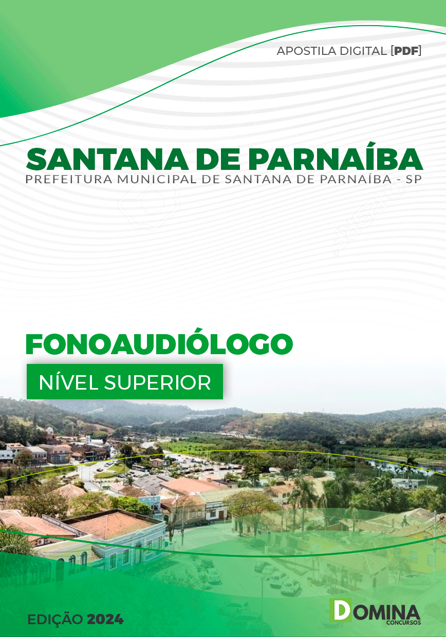 Apostila Pref Santana de Parnaíba SP 2024 Fonoaudiólogo