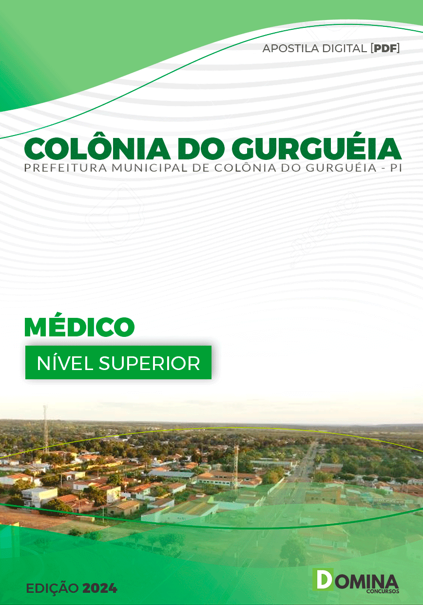 Apostila Pref Colônia Do Gurguéia PI 2024 Médico