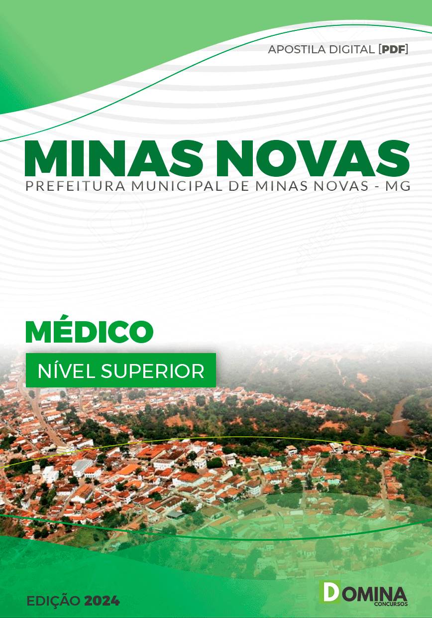 Apostila Pref Minas Novas MG 2024 Médico
