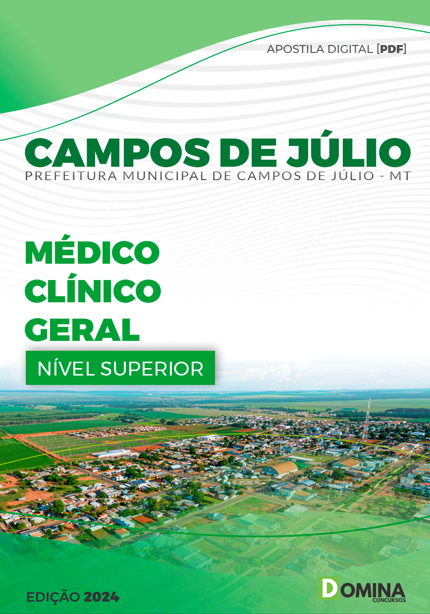 Apostila Pref Campos de Júlio MT 2024 Médico Clínico Geral