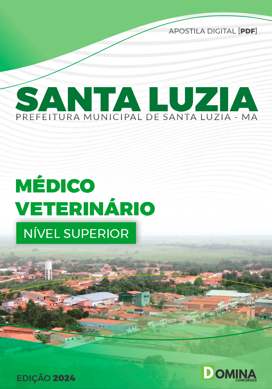 Apostila Pref Santa Luzia MA 2024 Medico Veterinário