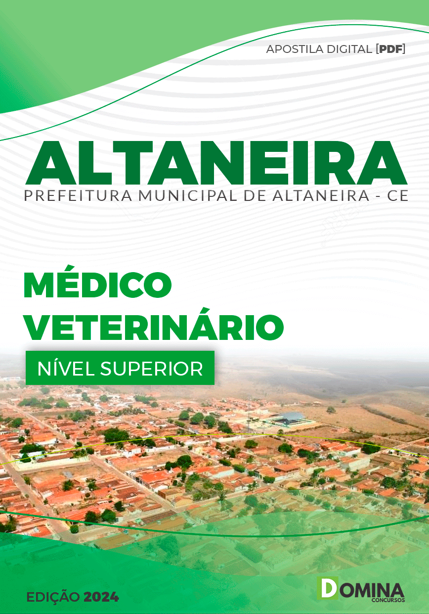 Apostila Pref Altaneira CE 2024 Médico Veterinário
