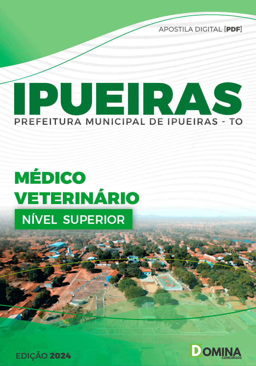 Apostila Pref Ipueiras TO 2024 Médico Veterinário