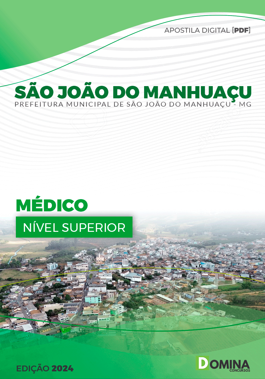 Apostila Pref São João do Manhuaçu MG 2024 Médico