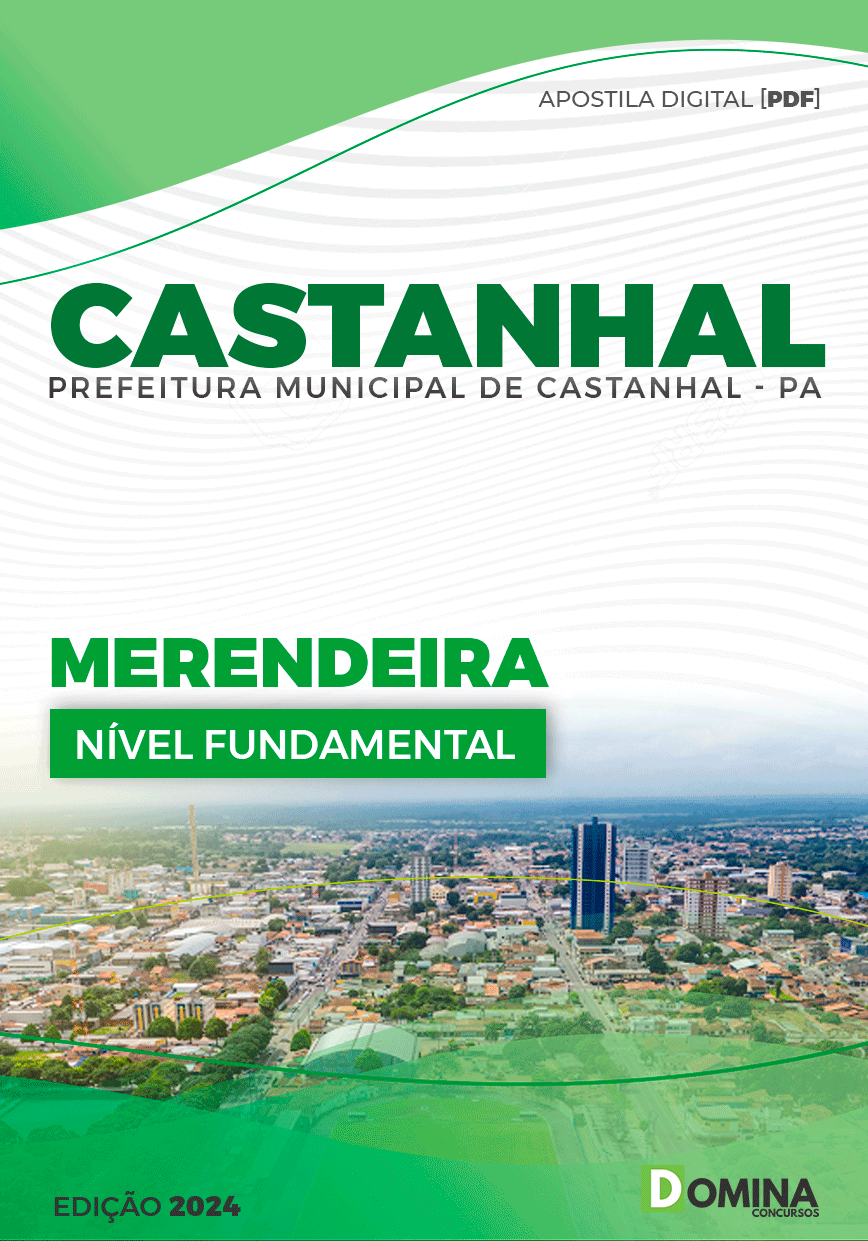 Apostila Pref Castanhal PA 2024 Merendeira