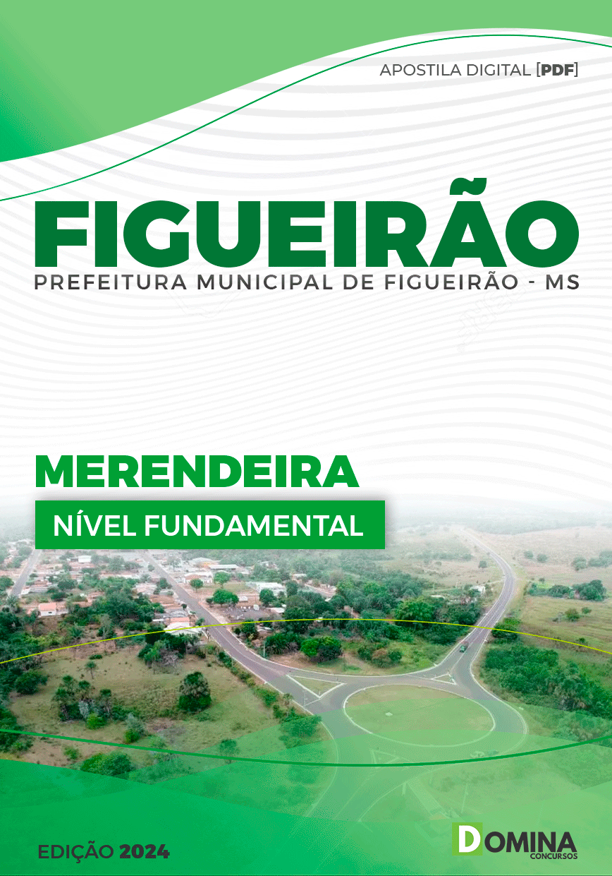 Apostila Pref Figueirão MS 2024 Merendeira