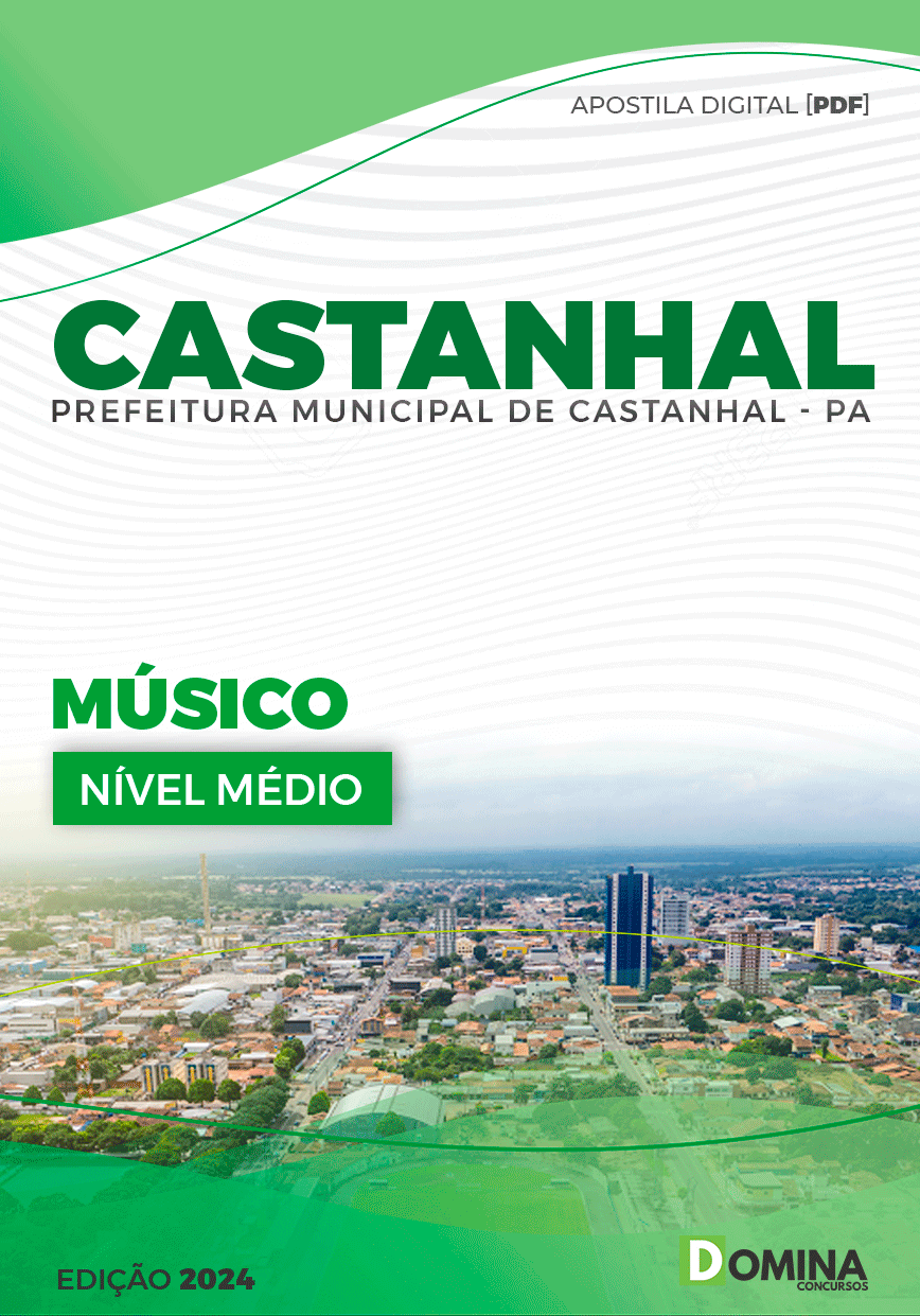 Apostila Pref Castanhal PA 2024 Músico