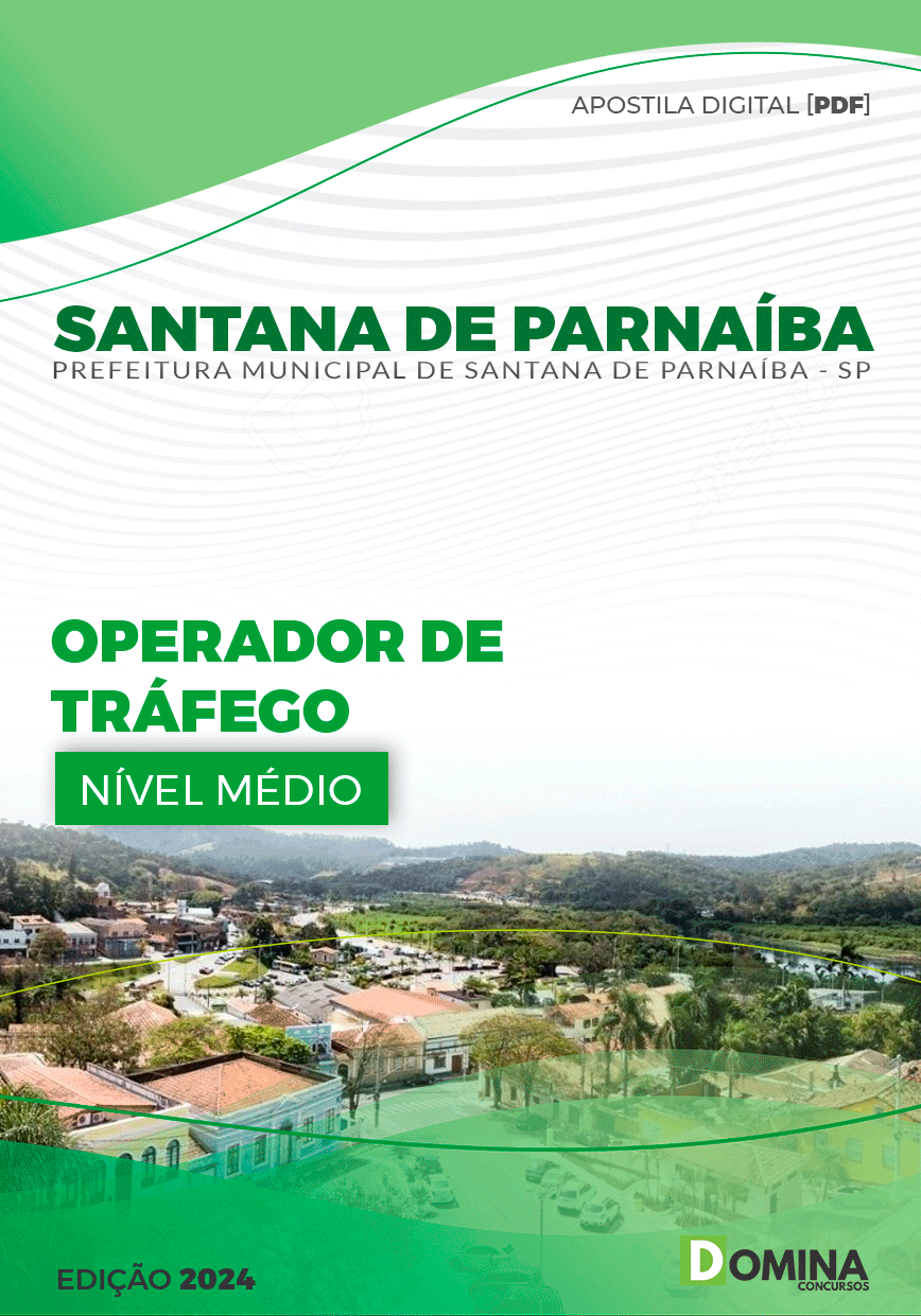 Apostila Pref Santana de Parnaíba SP 2024 Operador de Tráfego