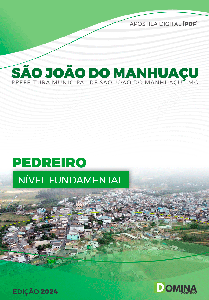Apostila Pref São João do Manhuaçu MG 2024 Pedreiro
