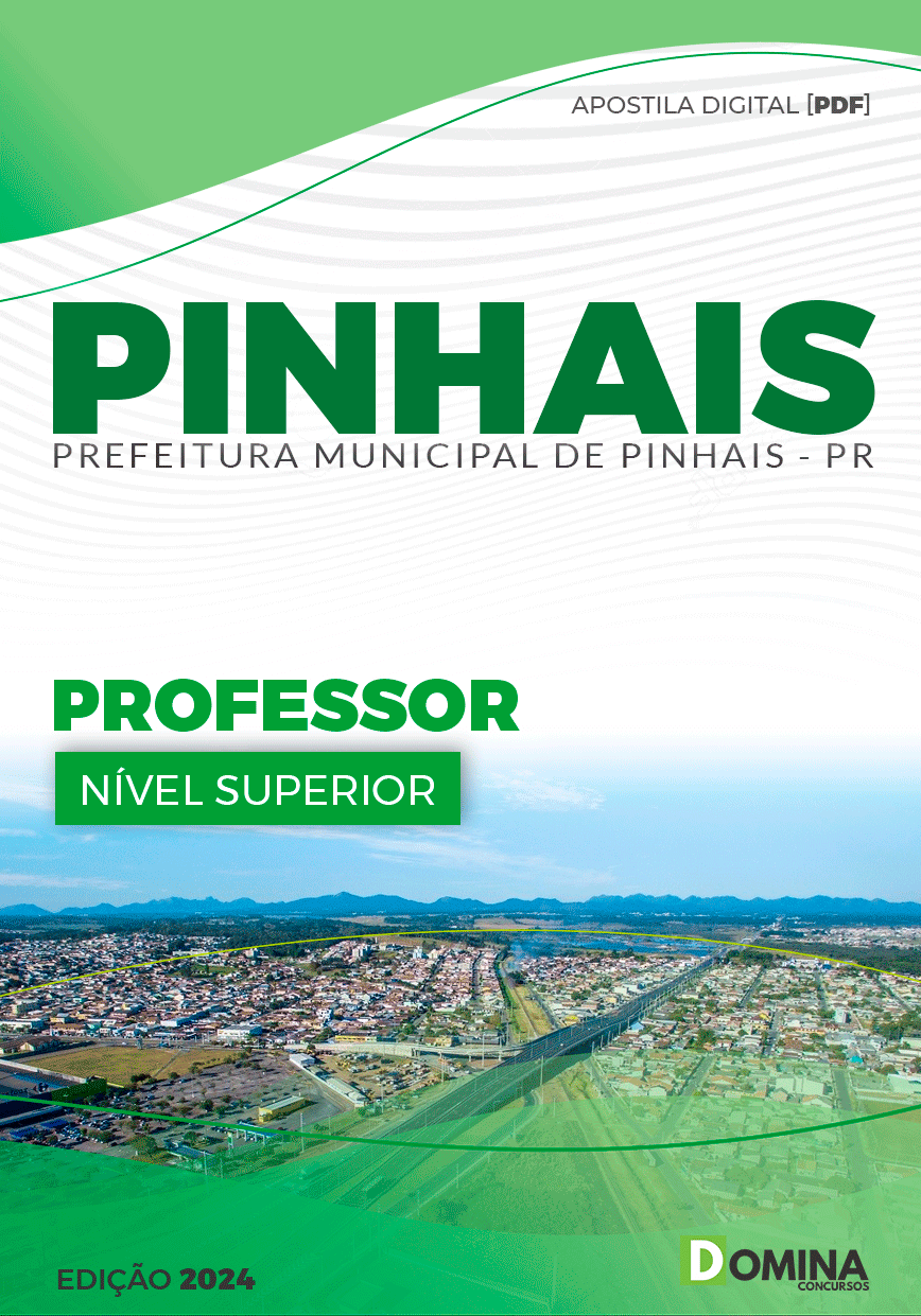 Apostila Pref Pinhais PR 2024 Professor
