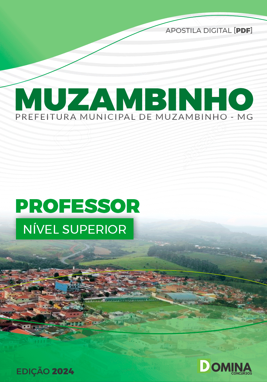 Apostila Pref Muzambinho MG 2024 Professor